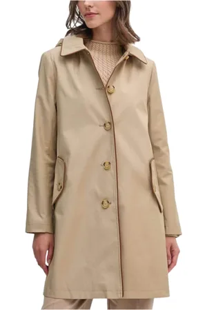 Ralph Lauren Mantels, Dames, Bruin, L, Polyester, Parka`s