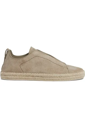 Ermenegildo Zegna Schoenen, Heren, , 45 EU, Stijlvolle Triple Stitch Espadrilles