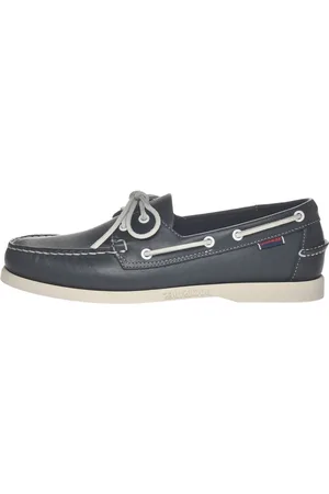 SEBAGO Schoenen, Heren, Zwart, 44 EU, Blauw Navy Docksides Portland Schoenen