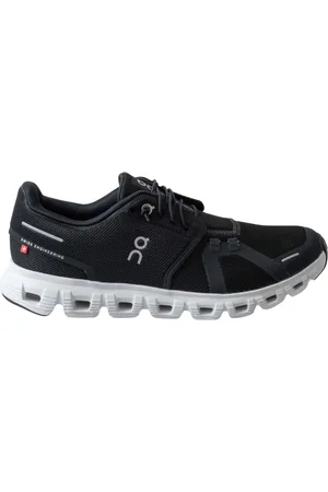 On Running Sport, Dames, Zwart, 42 EU, Polyester, Cloud 6 Zwart Wit Dames Sneakers