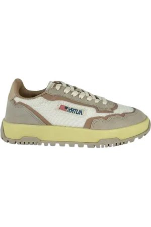 Autry Schoenen, Heren, , 44 EU, Suède, Wildpace Low Sneakers in Mesh en Suède