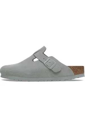 Birkenstock Schoenen, Heren, Grijs, 43 EU, Pure Sage Regular Fit Sandalen