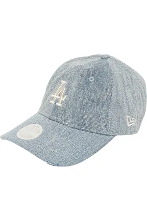 New Era Accessoires, Dames, Blauw, ONE Size, Denim, Denim Pet voor Vrouwen