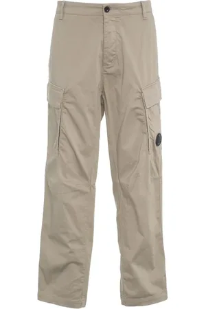 C.P. Company Broeken, Heren, , S, Grijze Cargo Broek Ss 25 Verhoog Stijl