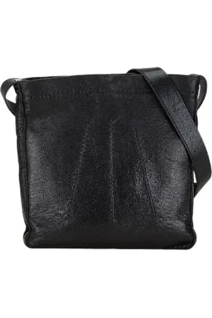 Hermès Pre-owned, Dames, Zwart, ONE Size, Leer, Pre-owned Leather crossbody-bags