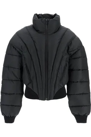 MUGLER Jassen, Heren, Zwart, M, Stijlvolle Jas voor Alle Gelegenheden