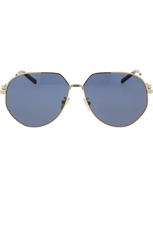 Dior Accessoires, Dames, Geel, ONE Size, Stijlvolle zonnebril met uniek ontwerp