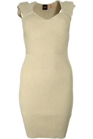 HUGO BOSS Kleedjes, Dames, , M, Gebreide Jurk Foberts