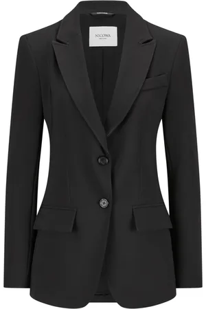 Nicowa Jassen, Dames, Zwart, S, Elegant Blazer Cariwo