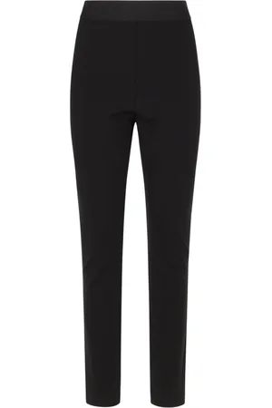 Dolce & Gabbana Broeken, Dames, Zwart, 2Xs, Zwarte Leggings voor Vrouwen