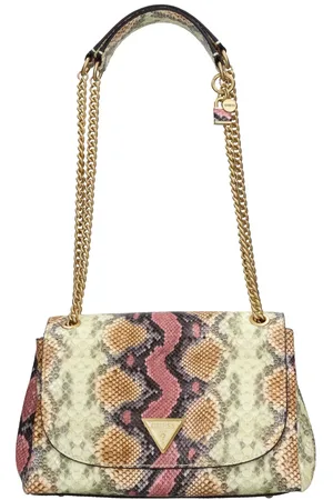 Guess Tassen, Dames, Veelkleurig, ONE Size, Leer, Tassen.. Groen