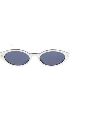 Dior Accessoires, Dames, Grijs, ONE Size, Stijlvolle zonnebril met uniek ontwerp