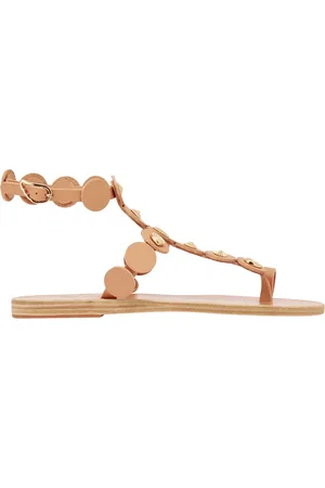 Ancient Greek Sandals Schoenen, Dames, , 40 EU, Leer, Romeinse Stijl Leren Sandalen