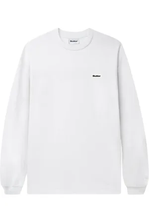 Butter Goods Sweatshirts & Hoodies, Heren, Wit, M, Basis Bianca Longsleeve Top