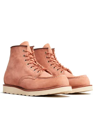 Red Wing Schoenen, Heren, Roze, 40 EU, Klassieke Moc Dusty Rose Laarzen