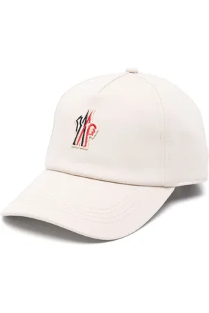 Moncler Accessoires, Dames, , ONE Size, Katoen, Baseballpet met Logo Patch
