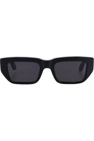 Retrosuperfuture Accessoires, unisex, Zwart, ONE Size, RA Zonnebril Zwart Gepolariseerd Uv 400 Bescherming