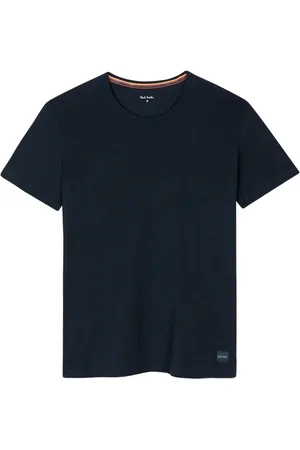 Paul Smith Tops, Heren, Blauw, S, Katoen, Blauw Katoenen Lounge T-shirt