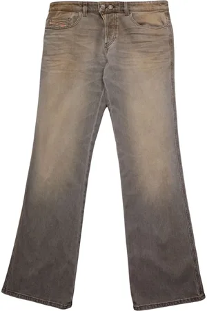 Diesel Jeans, Heren, Grijs, W32, Bootcut Jeans in Grijs D-Buck