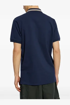 Iceberg Tops, Heren, Blauw, L, Navy Polo Badge Shirt