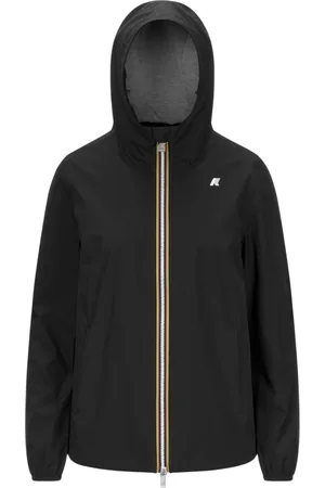 K-Way Jassen, Dames, Zwart, XL, Polyester, Waterdichte Stretch Polyester Jas