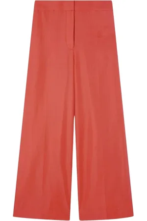 Joseph Broeken, Dames, Rood, S, Katoen, Zijden Katoenen Wijde Pijp Broek