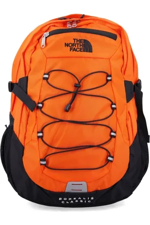 The North Face Tassen, Heren, Oranje, ONE Size, Stijlvolle Rugzakken voor Dagelijks Gebruik