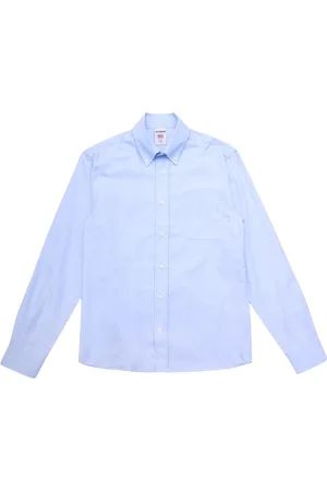 SEBAGO Overhemden, Heren, Blauw, L, Whaleback Button Down Shirt in Blauw