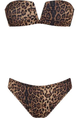 F**K Badkleding, Dames, Veelkleurig, L, Strapless Bikini Top