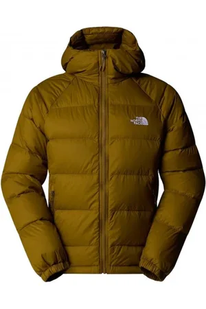 The North Face Jassen, Heren, Geel, M, Hydrenalite Hooded Donsjas