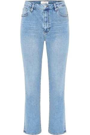 Frame Jeans, Dames, Blauw, W26, Denim, Blauwe Gewassen Denim Jeans