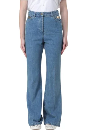 Patou Jeans, Dames, Blauw, S, Katoen, Veelzijdige Flared Jeans voor Vrouwen