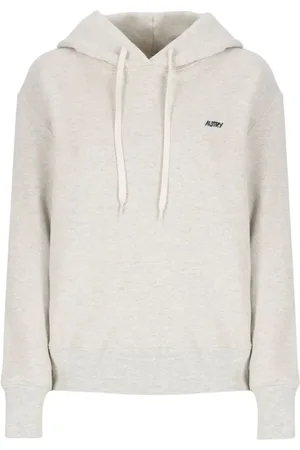 Autry Sweatshirts & Hoodies, Dames, Grijs, S, Grijze Crewneck Sweatshirt voor Vrouwen
