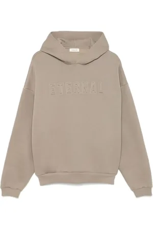 FEAR OF GOD Sweatshirts & Hoodies, Heren, , M, Katoen, Eternal Sweatshirt met reliëflogo