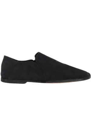 vic matiè Schoenen, Heren, Zwart, 44 EU, Suède, Suède Loafers met leren zool