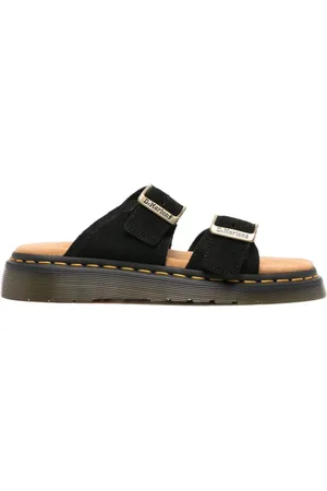 Dr. Martens Schoenen, Heren, Zwart, 44 EU, Zwarte Sandalen voor een Stijlvolle Look