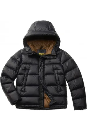 Blauer Jassen, Heren, Zwart, M, Nylon, Heren Gewatteerde Jas - Zwart