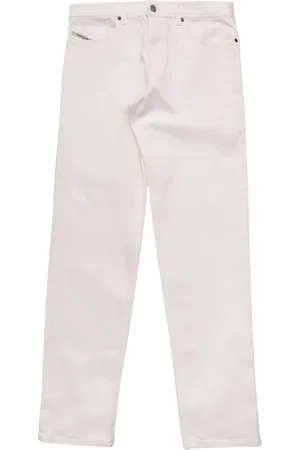Diesel Jeans, Heren, Wit, W32, Regular Fit Schone Witte Jeans