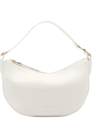 Coccinelle Tassen, Dames, Wit, ONE Size, Witte tas met ritssluiting en zakken