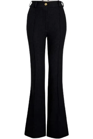 Patou Broeken, Dames, Zwart, XS, Stijlvolle Herenbroek
