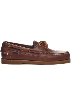 SEBAGO Schoenen, Heren, Bruin, 44 EU, Bruine leren mocassins