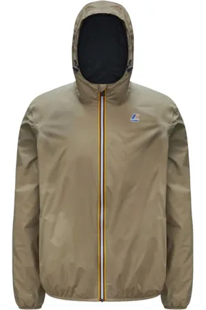 K-Way Jassen, Dames, Bruin, L, Nylon, Warme Claude 3.0 Korte Jas