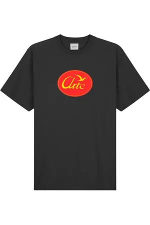 Arte Antwerp Tops, Heren, Zwart, L, Katoen, Vogel Logo T-shirt Zwart
