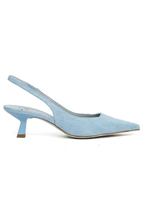 ROBERTO FESTA Schoenen, Dames, Blauw, 40 EU, Denim, Denim Slingback Arabel Schoenen