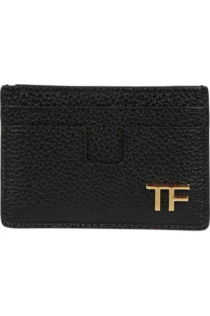 Tom Ford Accessoires, Heren, Zwart, ONE Size, Stijlvolle Portemonnees en Kaarthouders