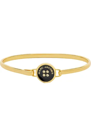 Marc Jacobs Accessoires, Dames, Geel, ONE Size, Knoop Scharnier Armband