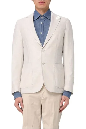 HUGO BOSS Jassen, Heren, Wit, M, Stijlvolle Groene Herenjas