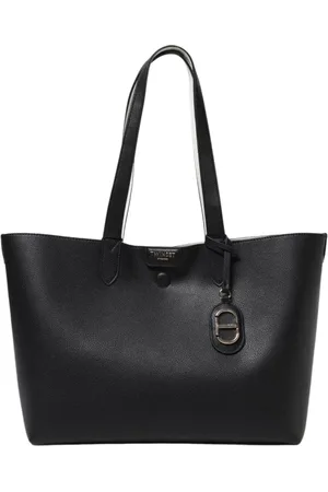 Twin-Set Tassen, Dames, Zwart, ONE Size, Tas met Parel Finish en Bedel