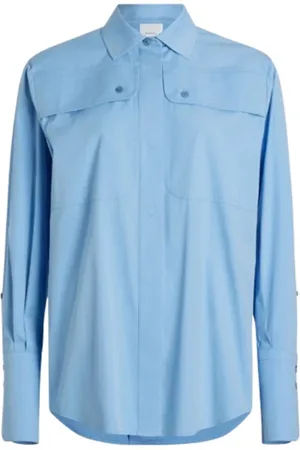 Patou Blouses & Shirts, Dames, Blauw, XS, Herenparfum H24