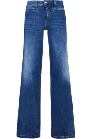 Liu Jo Jeans, Dames, Blauw, W26, Denim, Denim Flare Leg Jeans